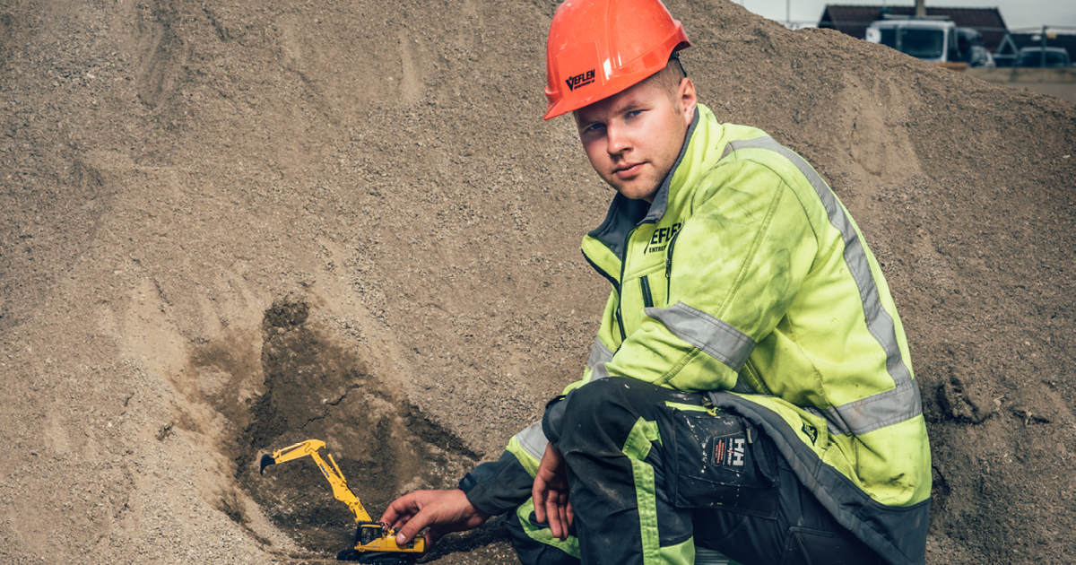 Bildet viser Lars Kristian Olberg