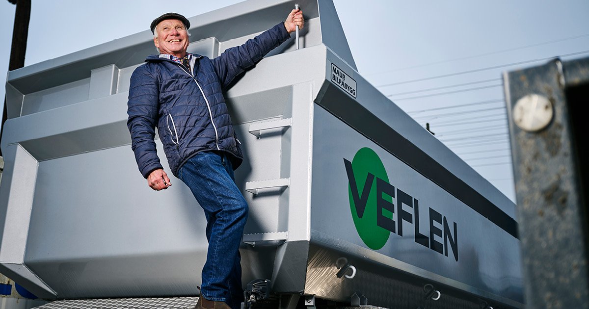 Bildet viser Halvard Veflen